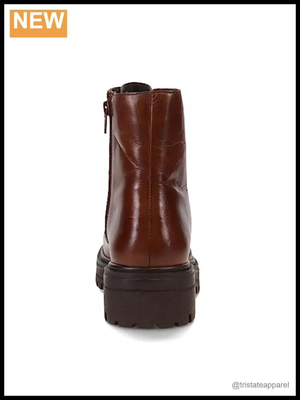Skechers Memory Foam Leather Ankle Bootie Zip Closure